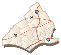 Map of Lower Chichester, PA